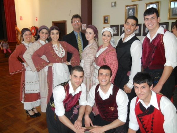 Cypriot Dancers for Serbian-Greek Orthodox Friendship Day
